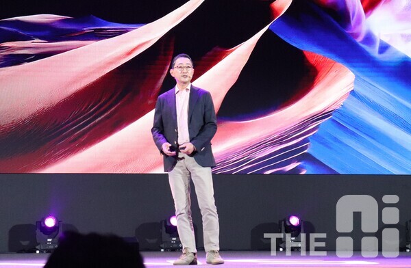 함기호 AWS코리아 대표는 AWS 서밋 서울 2024에서 AI 지속가능성과 비용 절감을 강조했다. /김동원 기자