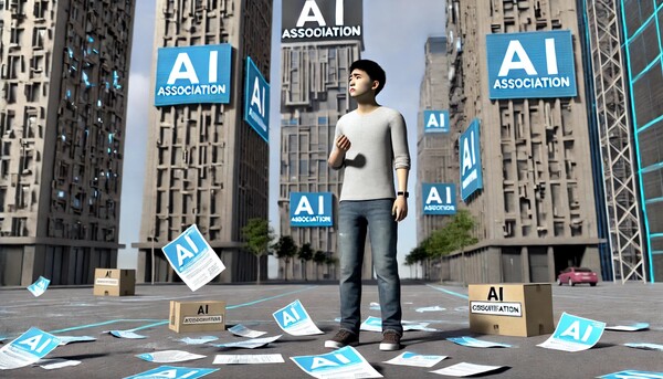 AI 산업이 급부상면서 우후죽순 생겨난 협단체들 중 일부는 본인 이익만 챙기면서 피해를 보는 AI 기업과 취업준비생들이 발생하고 있다. /GPT로 만든 이미지.