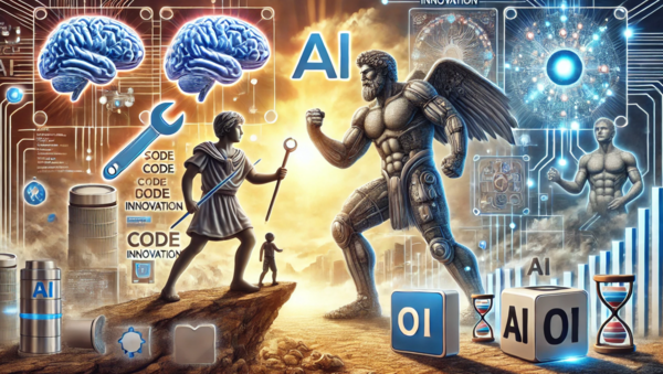 전통적으로 스타트업들이 주도하던 영역에서 대기업의 새로운 기능 발표는 ‘다윗과 골리앗’의 싸움으로 비유된다. /구아현 기자