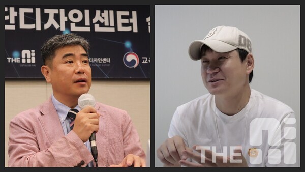 김봉제 서울교대 교수(왼쪽)와 김승일 모두의연구소 대표(오른쪽)는 딥페이크 범죄와 같은 AI 악용을 예방하기 위해서는 AI 가치판단 교육이 필요하다고 강조했다. /김동원 기자