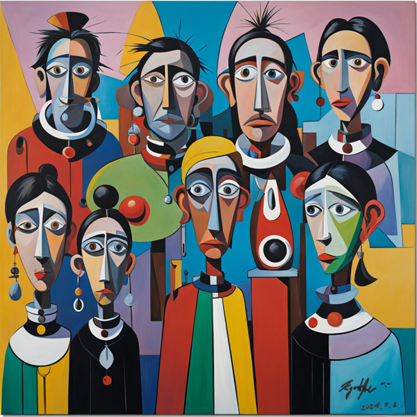 우리는 가족, 김기창 작가.