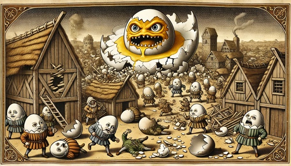 Egg in the Hell, 박주후 작가.