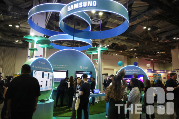 삼성전자가 교육용 보안 플랫폼 녹스(Knox)와 클래스 사티(Class Saathi) 스마트 교육 솔루션을 최근 5일부터 7일까지 싱가포르에서 열린 ‘에듀테크 아시아 2024’에서 선보였다. /구아현 기자