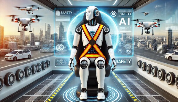 S2W가 생성형 AI 플랫폼에 안전벨트 역할을 하는 시큐리티 가드레일을 구현했다. /일러스트=챗GPT 달리