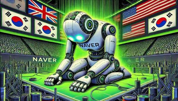 윤석열 대통령의 비상계엄 선포에 대해 GPT4o와 달리 네이버 클로바X는 답변을 못했다. 소버린AI 중요성을 강조하는 네이버의 AI 기술력이 낮다고 평가되는 대목이다. /일러스트=챗GPT 달리