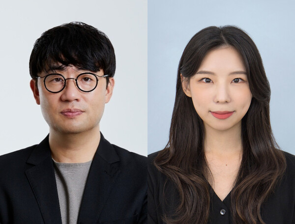 김한기 성균관대 신소재공학부 교수 연구팀.  김한기 교수(왼쪽), 윤혜영 연구원(오른쪽). /성균관대