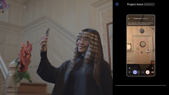프로젝트 아스트라 (Project Astra) 활용 장면. /구글