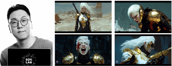 최돈현 작가와 'Ghost' 이미지