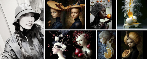 혜서늬 작가와 'FOOD VARIATION Series' 이미지