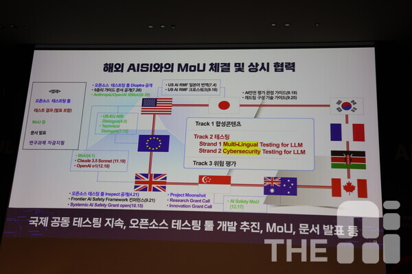  AI 안전연구소는 국제 AI안전연구소 네트워크와 연구를 공유하며 협력하고 있다. /구아현 기자