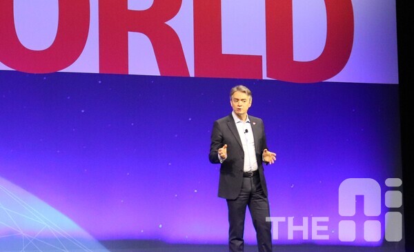 파스칼 달로즈 다쏘시스템 CEO는 가상공간 활용에서 지식 재산 유출을 경고했다. /김동원 기자