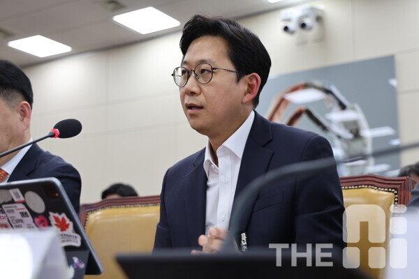 25일 서울 여의도 국회에서 열린 과학기술정보방송통신위원회 전체회의 인공지능(AI) 현안 공청회에서 배경훈 LG AI연구원 원장이 발언하고 있다. /구아현 기자