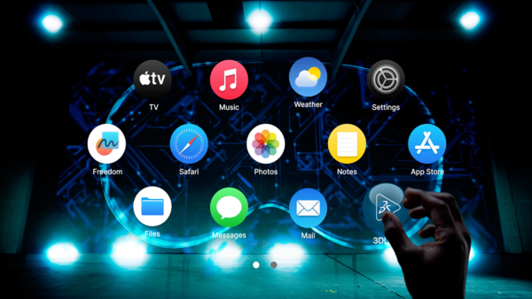 25일 미국 휴스턴에서 열린  3D익스피리언스 월드’에서는 애플 비전 프로로 다쏘시스템 3D 유니버스가 구현된다는 발표가 나왔다. /다쏘시스템