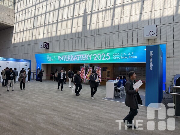 5일부터 사흘간 서울 삼성동 코엑스에서 ‘인터배터리 2025’가 진행된다. /유덕규 기자