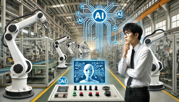 산업 현장에 근무하는 근로자들은 AI 기술에 대한 기대감이 낮은 것으로 나타났다./ 일러스트=챗GPT 달리