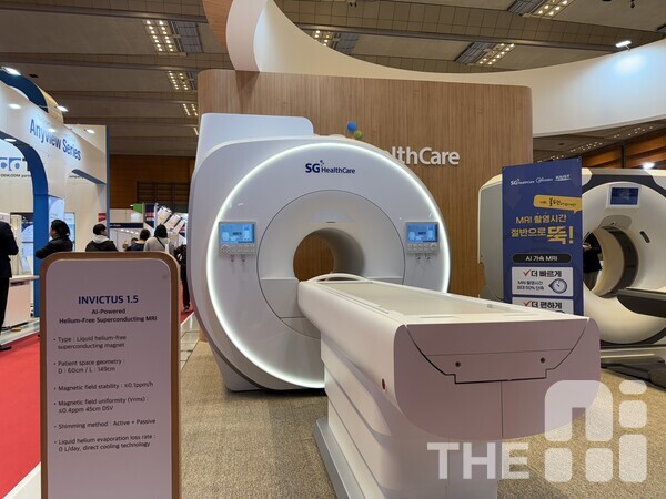 SG헬스케어의 MRI ‘인빅투스(INVICTUS) 1.5)’ /유덕규 기자