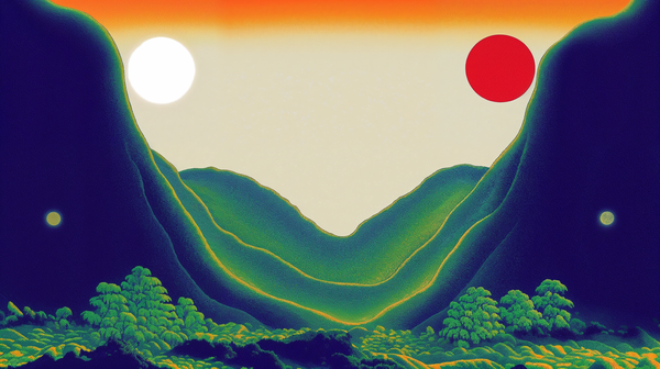 일월오봉도 /킵콴 작가