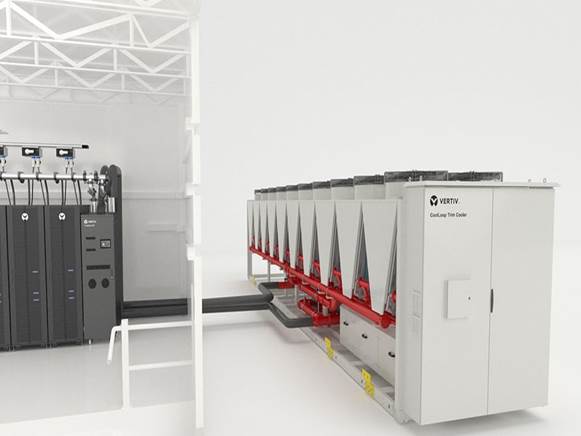 버티브가 고밀도 냉각 솔루션 ‘버티브 쿨루프 트림 쿨러’를 출시했다. /버티브