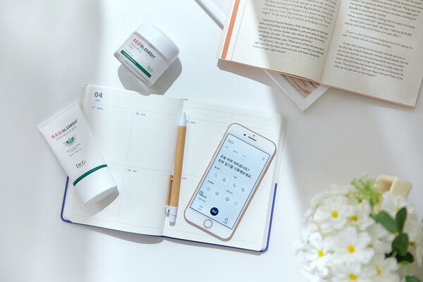 고운세상코스메틱 닥터지가 출시한 피부 분석 서비스 Ai 옵티미는 50만 건에 달하는 피부 데이터를 기반으로 사용자 피부 상태를 3분 만에 분석한다. /고운세상코스메틱