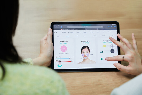 Ai 옵티미는 단순한 피부 진단을 넘어, 피부과학 관점에서 설계된 개인 맞춤형 관리 솔루션을 제시한다. /고운세상코스메틱