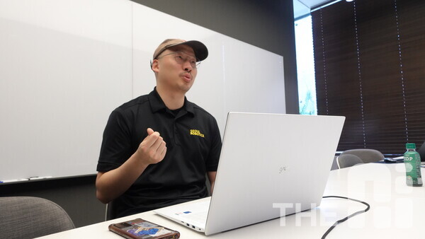 이한빈 서울로보틱스 대표. /유덕규 기자