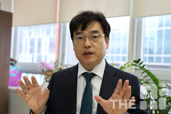 현준우 아이스크림미디어 대표는 “AI 기술이 앞으로 교육을 학생 중심 교육으로 만들고 생산성을 획기적으로 높일 것”이라고 말했다. /구아현 기자