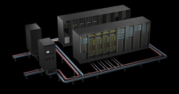 수랭식 엔비디아 블랙웰 컴퓨팅 트레이 모습. /엔비디아