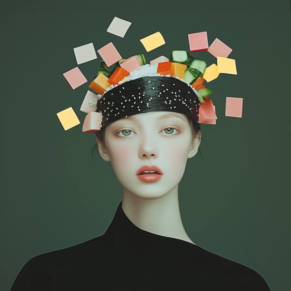 김밥의 초상화 /엘리사 작가