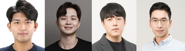 (왼쪽부터) 김승원 카네기멜론대 박사과정 연구생, 서민준 KAIST 교수, 이경재 LG AI연구원 데이터 스쿼드(Data Squad) 리더, 이문태 LG AI연구원 초지능랩(Super Intelligence Lab)장. /LG AI연구원