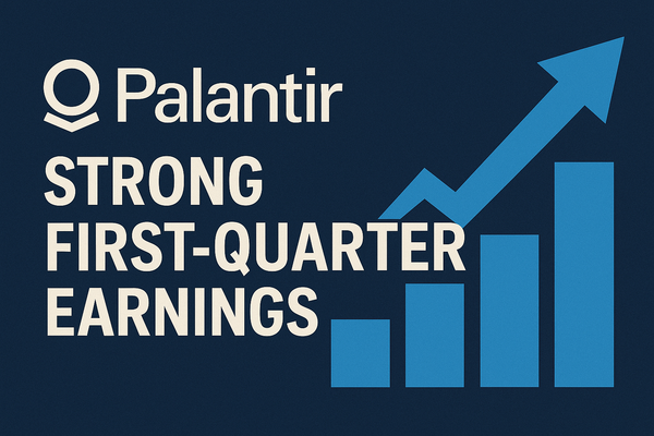 팔란티어가 시장 전망을 웃도는 1분기 실적을 발표했다. /일러스트=챗GPT 달리