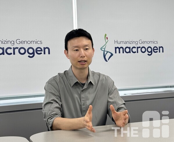 이승빈 마크로젠 CSO는  “마크로젠은 이제 ‘유전자 분석 기업’을 넘어, ‘정밀의학 정보 기업’으로의 전환을 준비하고 있다”고 밝혔다. /마크로젠