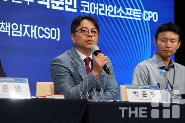 박준민 코어라인소프트 최고제품책임자(CPO)는 좀 더 안전한 영역에서부터 원격 진료를 확장해 나가는 방향이 접근성 향상에 기여를 할 수 있다고 말했다. /유덕규 기자