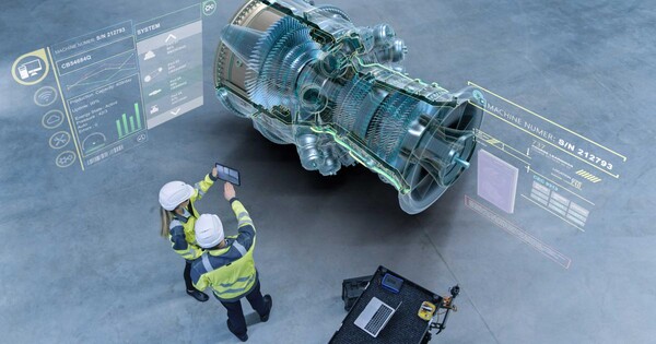 버추얼 트윈에서 제품을 테스트 및 시뮬레이션 하는 모습. /다쏘시스템