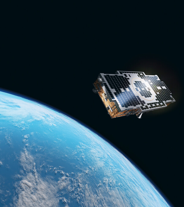 한화시스템이 개발한 소형 SAR위성 이미지. /한화시스템