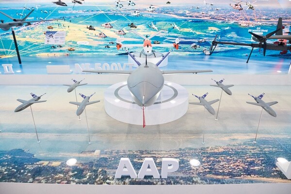 KAI가 개발하고 있는 무인기 모형. /KAI