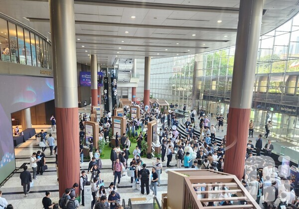 세일즈포스가 주최한 에이전트 포스 월드 투어 코리아 현장. /김동원 기자