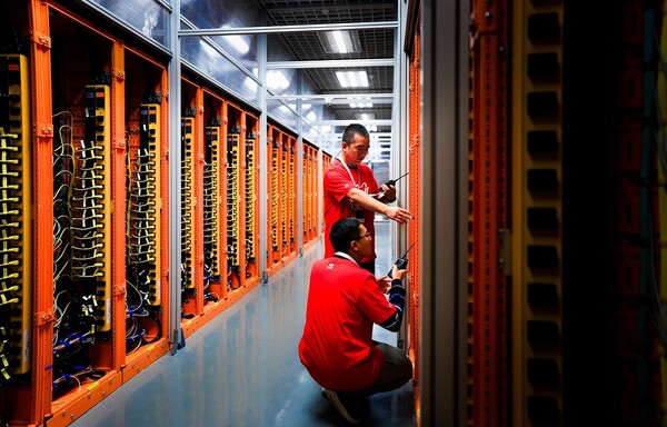 중국에 있는 알리바바 클라우드 데이터센터 모습. /알리바바 클라우드