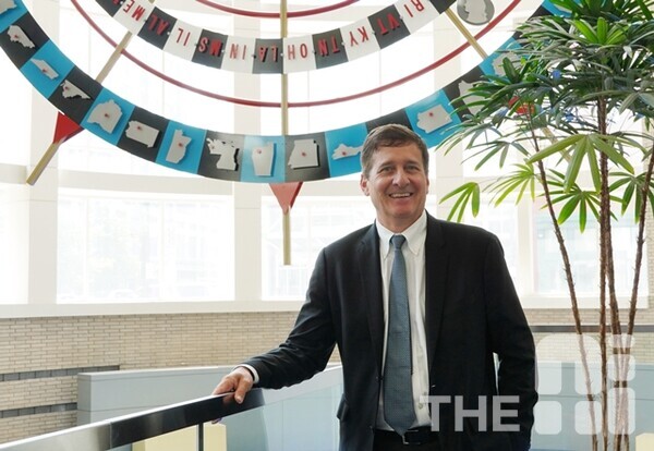 제프 크라츠(Jeff Kratz) AWS 전 세계 공공부문·비영리·국제 산업 영업 담당 부사장은 “한국은 싱가포르, 이스라엘, UAE 등과 함께 AI를 책임감 있게 활용하는 글로벌 선도국 그룹에 속한다”고 평가했다. /김동원 기자