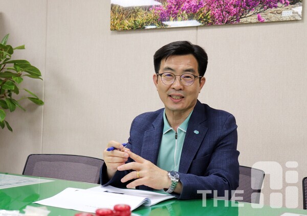 성제훈 원장은 “공급자 중심의 대량생산 체계에서 벗어나 소비자 니즈 기반의 주문형 농업으로 전환해야 생산자와 소비자 간 상생이 가능하다”고 조언했다. /김동원 기자