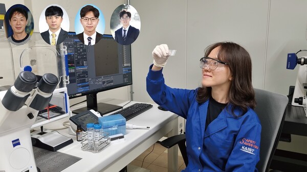 (왼쪽부터) KAIST 최인성 교수, 이호재 교수, 한상영 석박사통합과정, 임형빈 석박사통합과정, 김나영 석박사통합과정. /KAIST