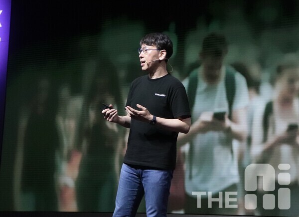 전병곤 프렌들리AI 대표는 AI 서비스 사용에 따른 효율적인 가격 정책을 발표했다. /김동원 기자