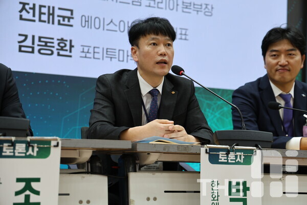 박재훈 한화에어로스페이스 센터장은 “IP 이슈와 소프트웨어 대가 문제가 기술적 어려움보다 더 큰 문제”라고 지적했다. /김동원 기자