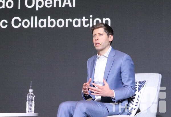 샘 올트먼 오픈AI CEO. /THE AI