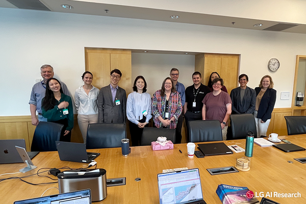 Members from LG AI Research and The Jackson Laboratory participating in joint research. /LG AI Resarch