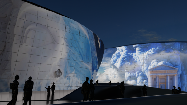 오픈AI의 지원을 받은 아티스트 최세훈의 ‘The Valley and the Light’ /서울디자인재단