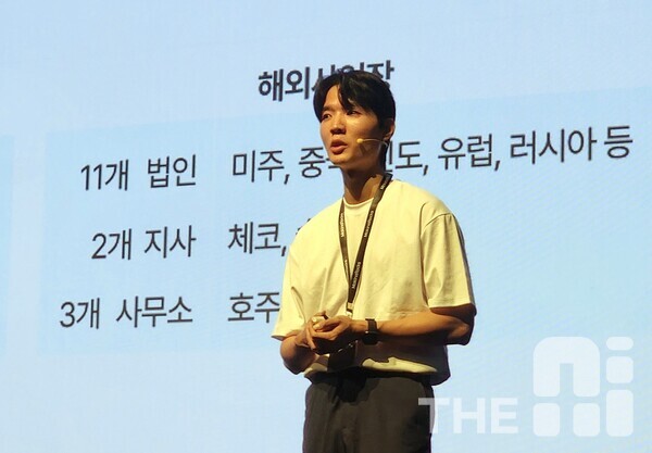 유누리 현대오토에버 책임은 “기존에는 여러 시스템에 각각 접근해야 했던 비효율을 AI 에이전트가 해결하고, 사람의 개입을 최소화한 자율제조를 지향한다”고 말했다. /김동원 기자