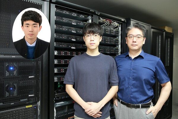(왼쪽부터) 박정호 그래파이 엔지니어, 이건호 KAIST 박사과정, 김민수 KAIST 교수. /KAIST