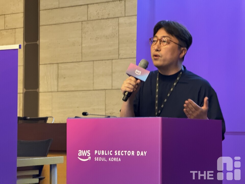 한승조 룰루메딕 CCO는 펜데믹 이후 해외 여행이 늘며 해외로 의료데이터를 보내야할 일이 늘고 있다고 설명했다. /유덕규 기자