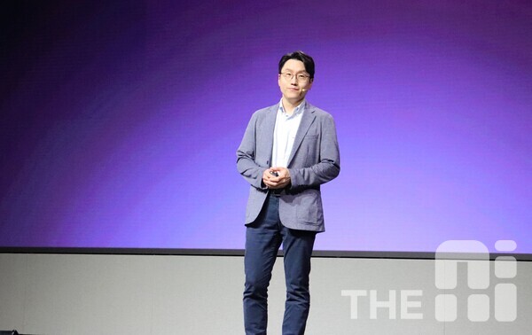 LG AI연구원이 개발한 ‘엑사원 4.0’이 미국과 중국을 제외한 전 세계에서 가장 지능적인 LLM으로 평가받았다. 사진은 임우형 LG AI연구원장. /김동원 기자