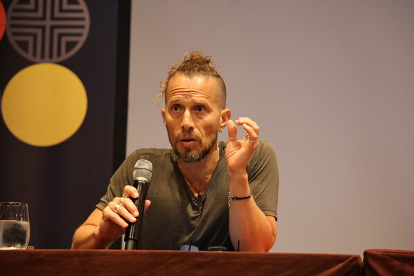 그레이엄 버넷 미국 프린스턴대 교수가 17일 개인정보위원회가 주최한 ‘GPA 2025 서울’에 AI 시대 인간의 집중력 착취를 막는 안정 장치가 필요하다고 강조했다. /구아현 기자